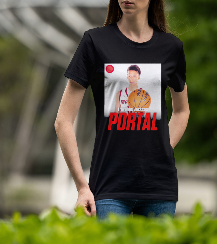Travonne Jackson Portal NCAA Basketball T-Shirt