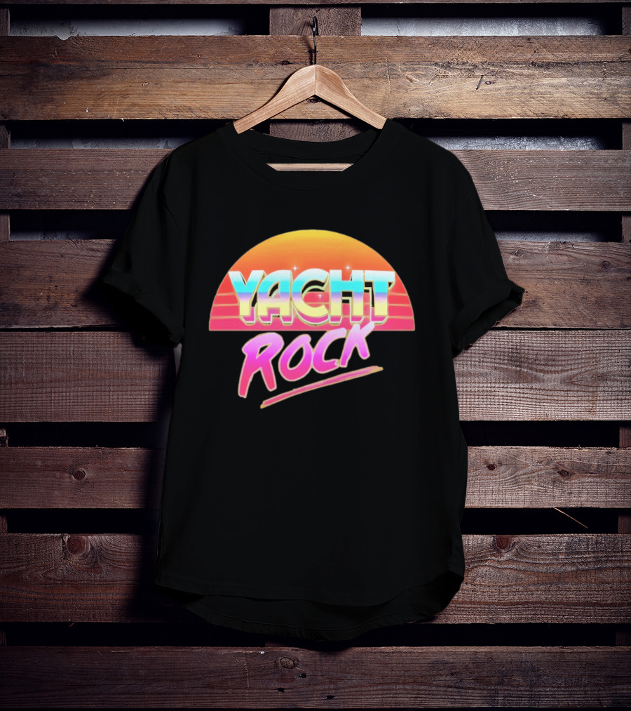 Yacht Rock Sunset Retro Vibes T-Shirt