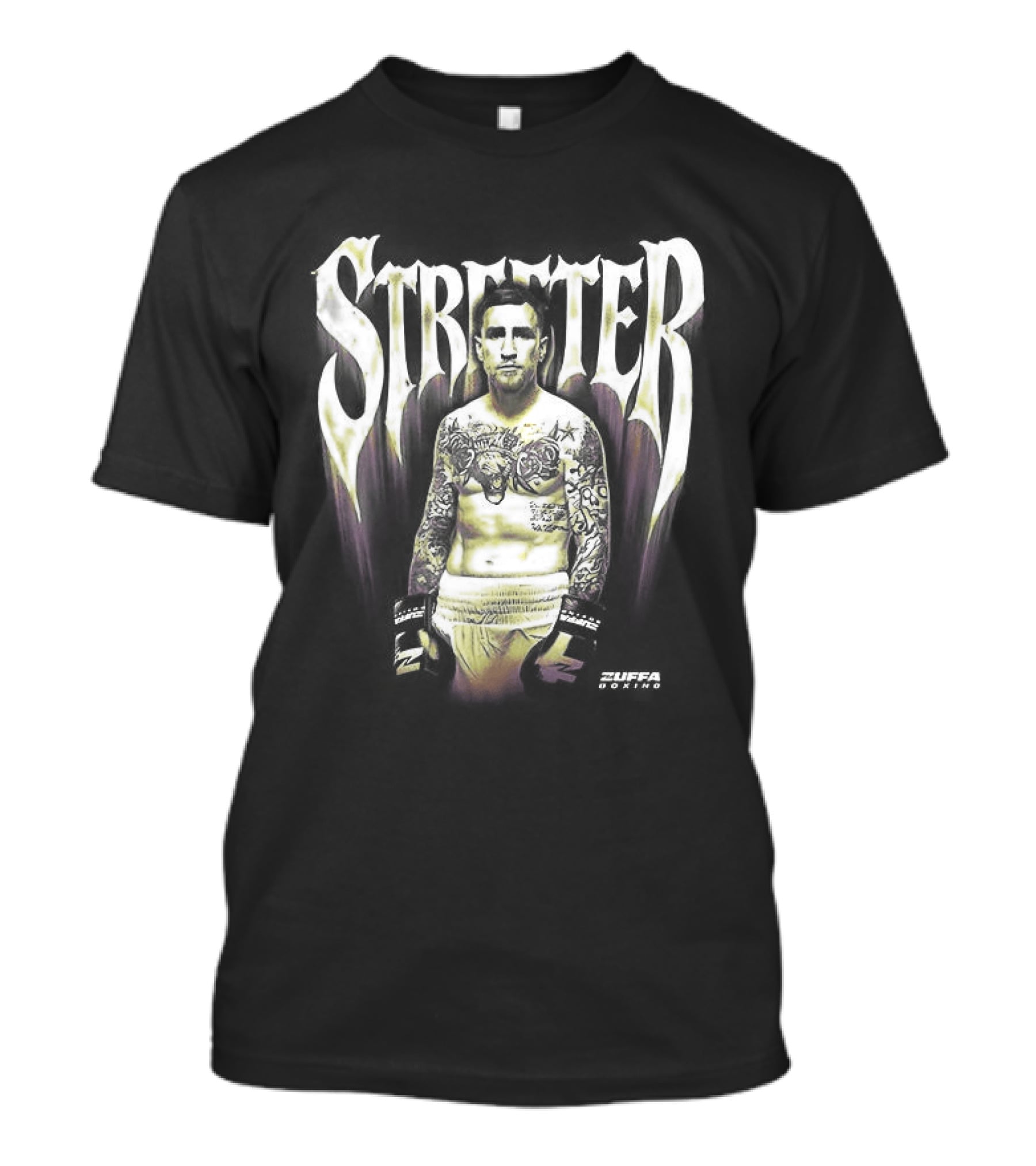 Casey Streeter Zuffa Boxing Fighter Pose Name T-Shirt