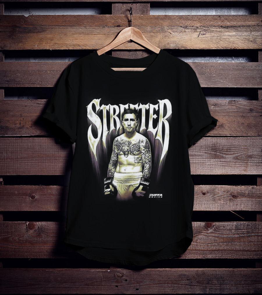 Casey Streeter Zuffa Boxing Fighter Pose Name T-Shirt