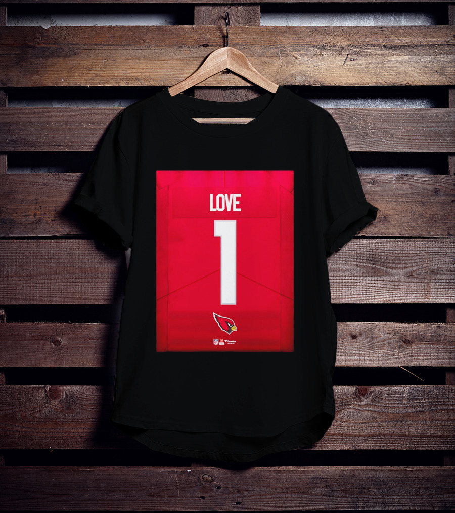 Arizona Cardinals 2026 Draft Love 1 Jersey T-Shirt