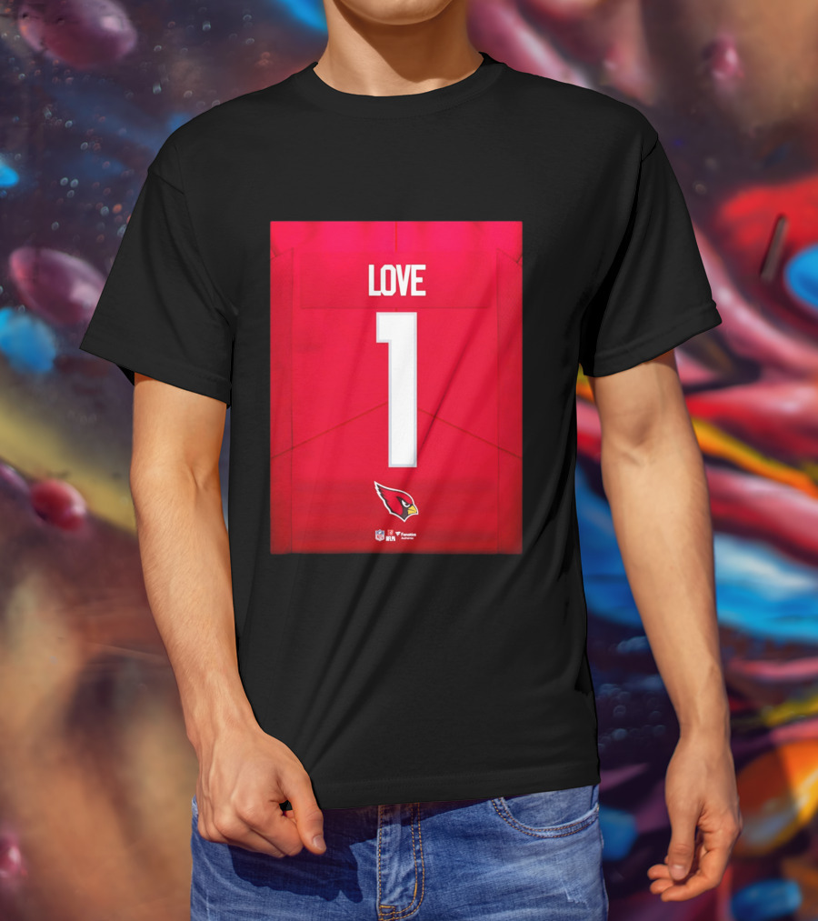 Arizona Cardinals 2026 Draft Love 1 Jersey T-Shirt