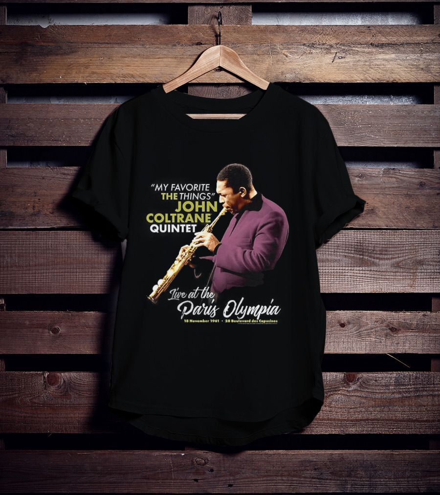John Coltrane My Favorite Things Quintet Paris Olympia 1961 T-Shirt