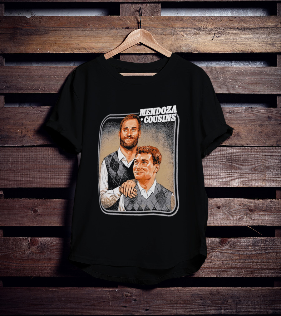 Mendoza Cousins Duo Sweater Vest Pairing T-Shirt