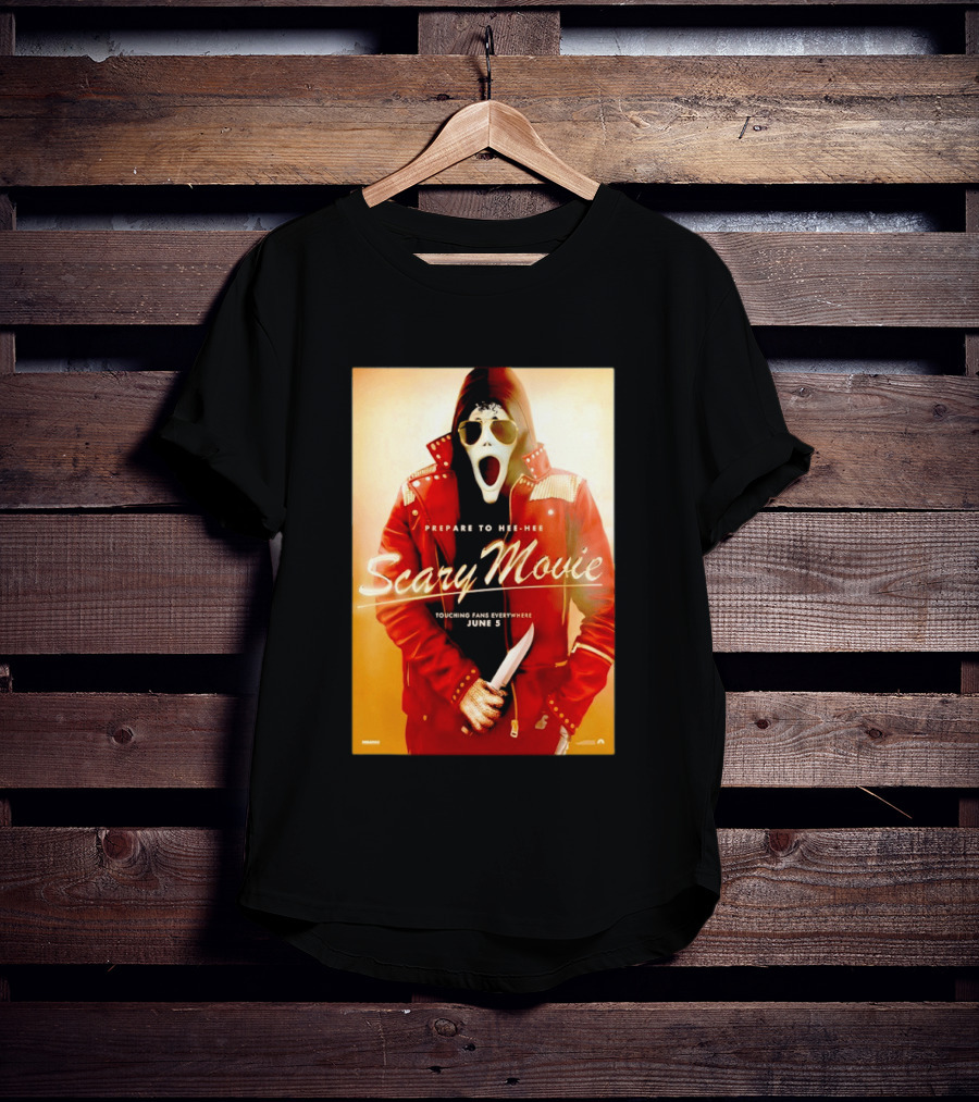 Scary Movie Prepare To Hee Hee Touching Fans Everywhere June 5 Michael T-Shirt