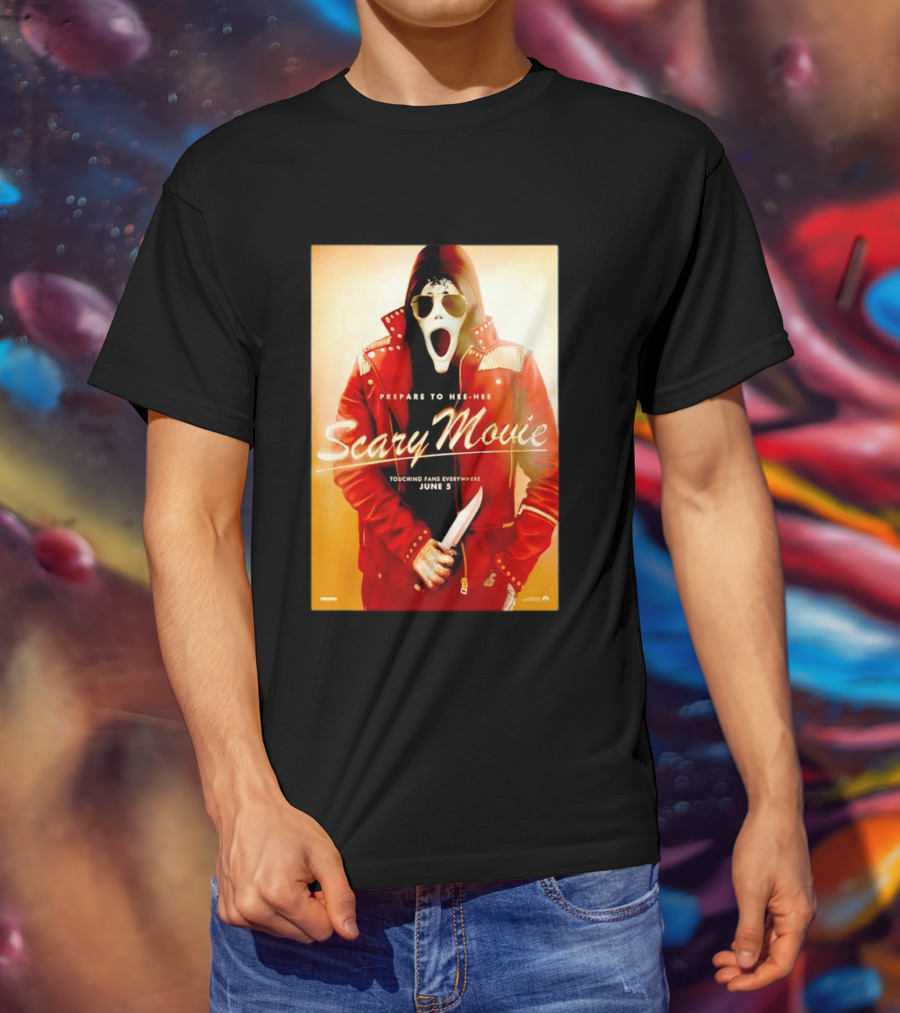 Scary Movie Prepare To Hee Hee Touching Fans Everywhere June 5 Michael T-Shirt