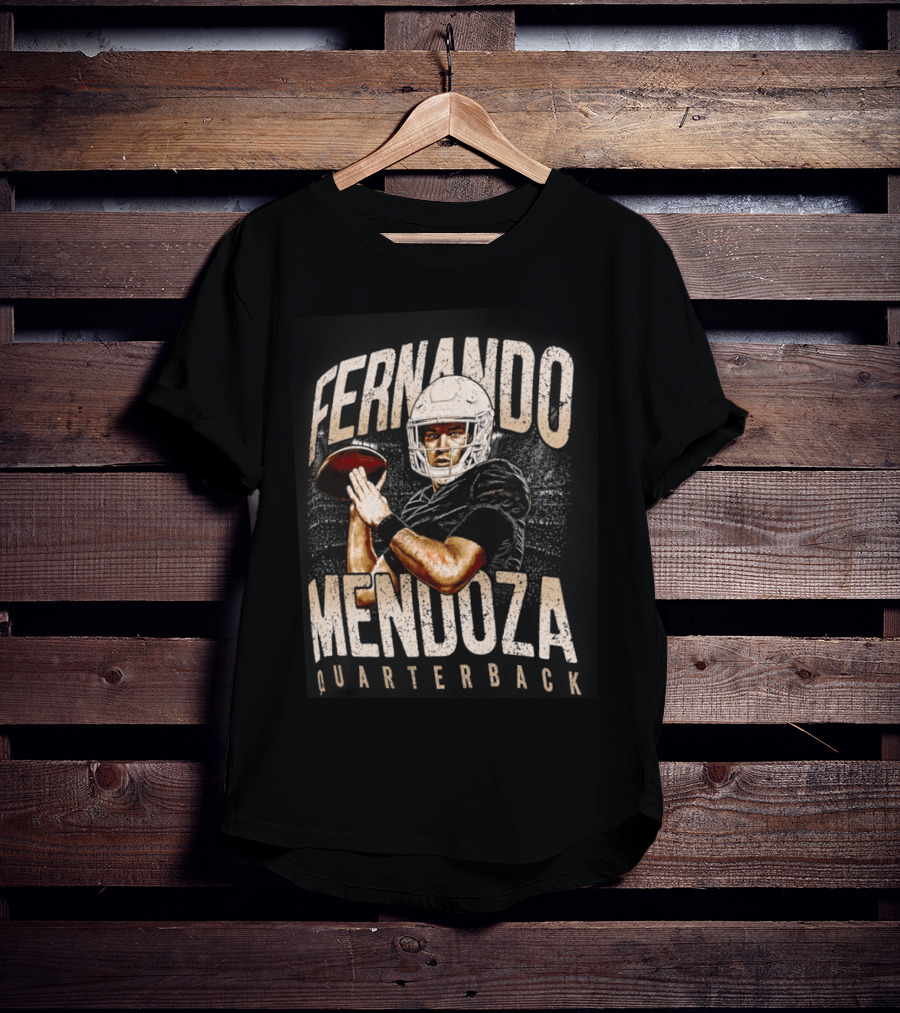 Fernando Mendoza Las Vegas Raiders Quarterback 2026 Draft T-Shirt