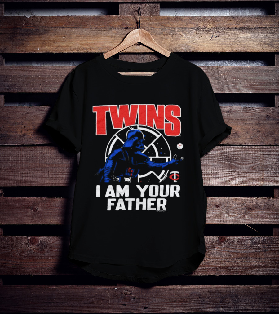 Star Wars Twins I Am Your Father Baseball T-Shirt