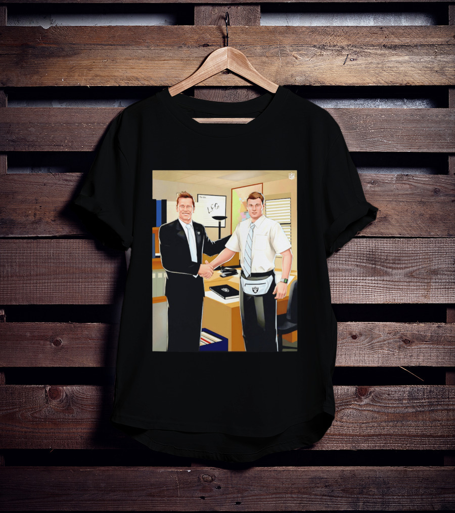 Fernando Mendoza Tom Brady Handshake NFL LFG Las Vegas Raiders T-Shirt