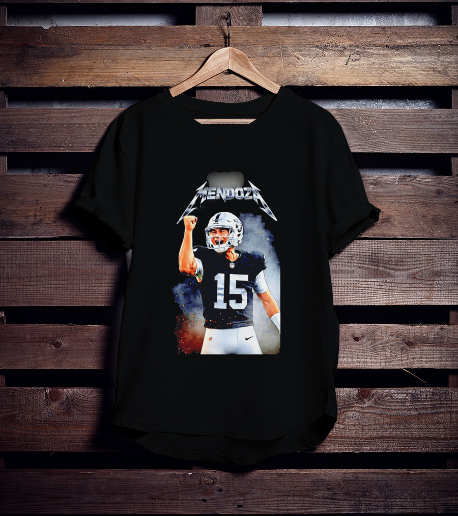 Mendoza Las Vegas Raiders 2026 Draft Fan Gear T-Shirt