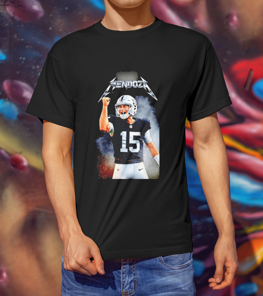 Mendoza Las Vegas Raiders 2026 Draft Fan Gear T-Shirt