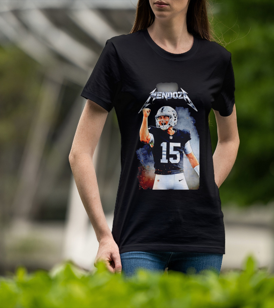 Mendoza Las Vegas Raiders 2026 Draft Fan Gear T-Shirt