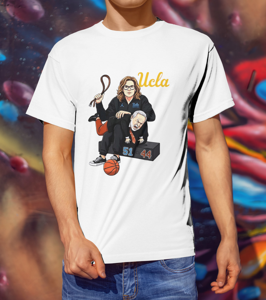 UCLA Bruins Cori Close Vs Vic Schaefer Texas Longhorns 2026 Women's NCAA Tournament Score 51 44 T-Shirt