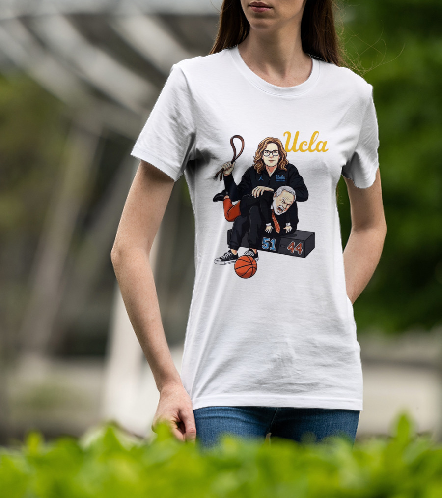 UCLA Bruins Cori Close Vs Vic Schaefer Texas Longhorns 2026 Women's NCAA Tournament Score 51 44 T-Shirt