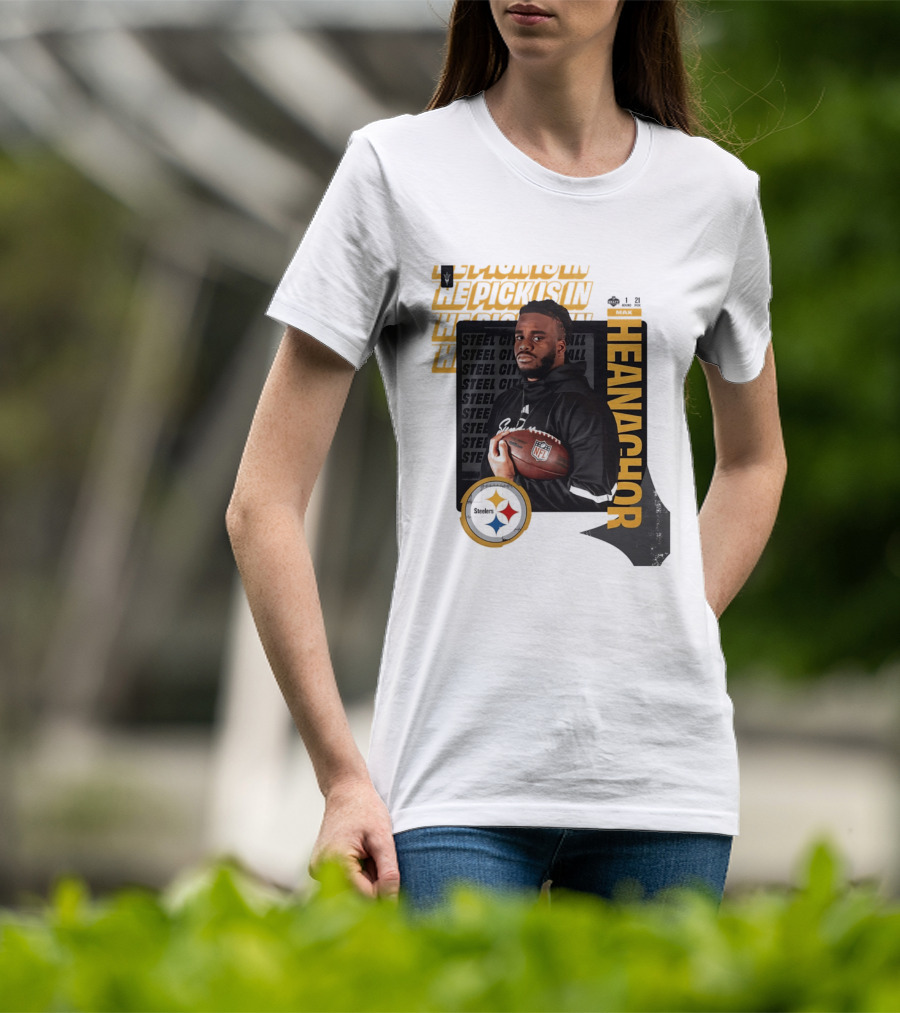 Max Iheanachor Steelers NFL Draft Round 1 Pick 21 2026 T-Shirt