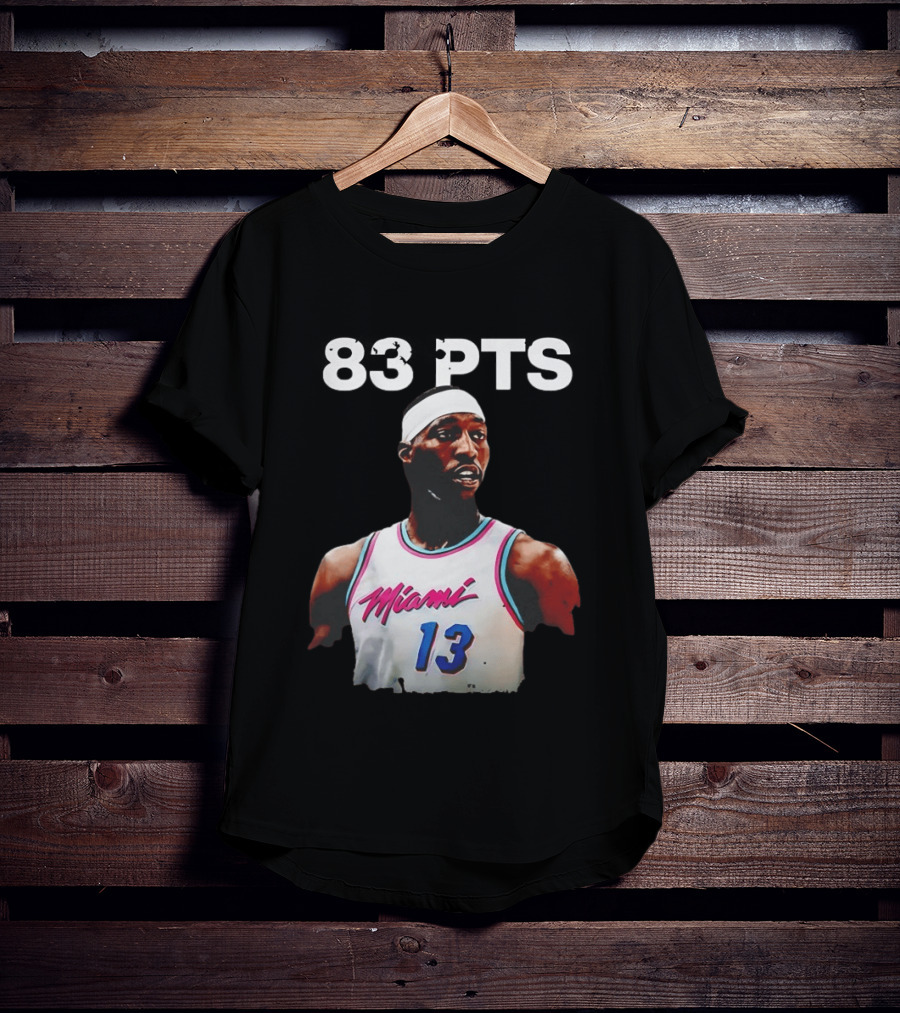 Bam Adebayo 83 PTS Miami 13 T-Shirt