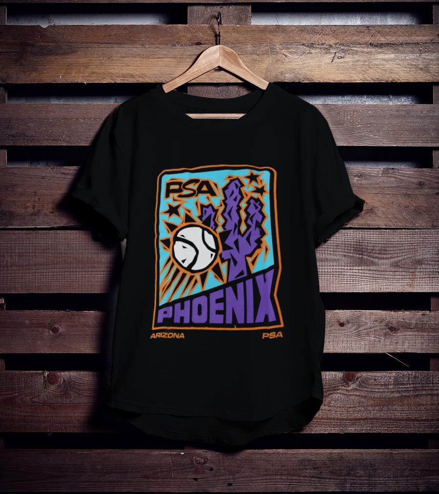 Phoenix Suns PSA Cactus Basketball Stars Arizona T-Shirt