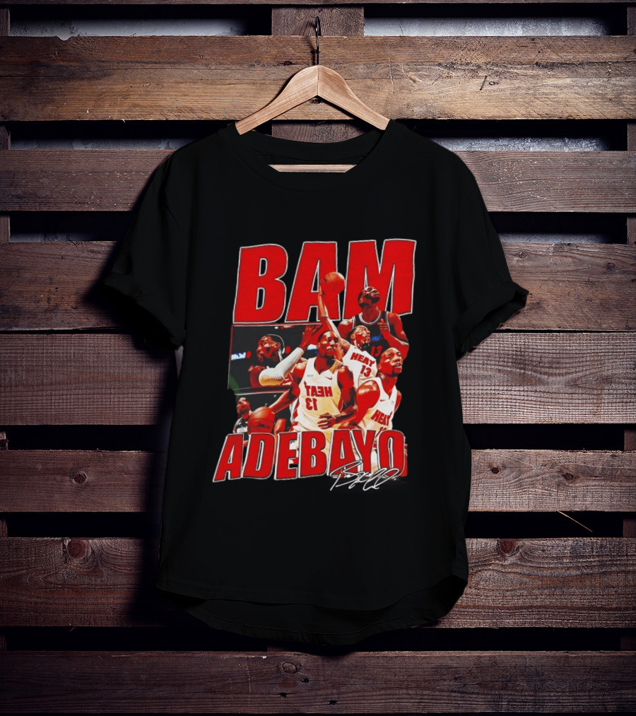 Bam Adebayo Heat Basketball Highlights And Scoring Feat T-Shirt