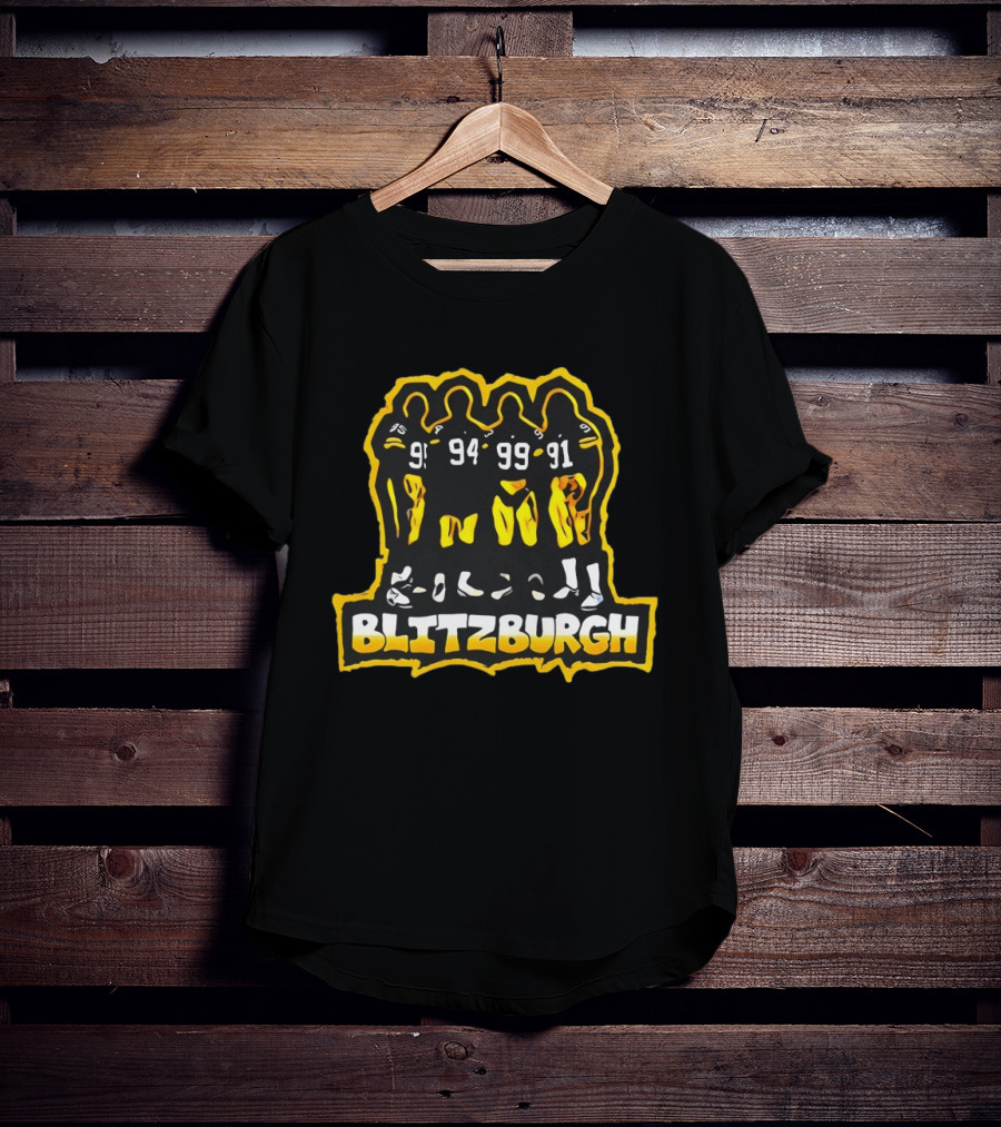 Pittsburgh Steelers Blitzburgh 95 94 99 91 T-Shirt