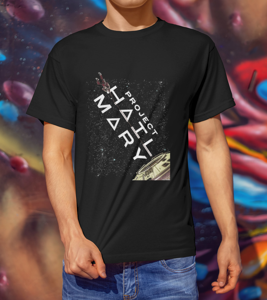 Project Hail Mary Movie Official Merchandising T-Shirt