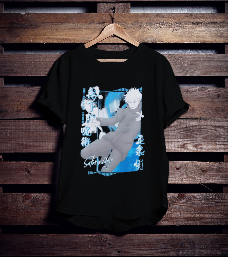 Jujutsu Kaisen Satoru Gojo Infinite Void Pose Sorcery Curse T-Shirt