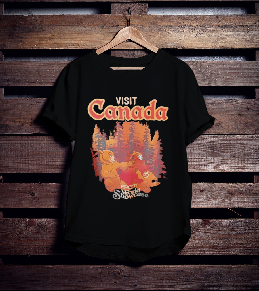 Visit Canada Kenai And Koda Epcot World Showcase T-Shirt