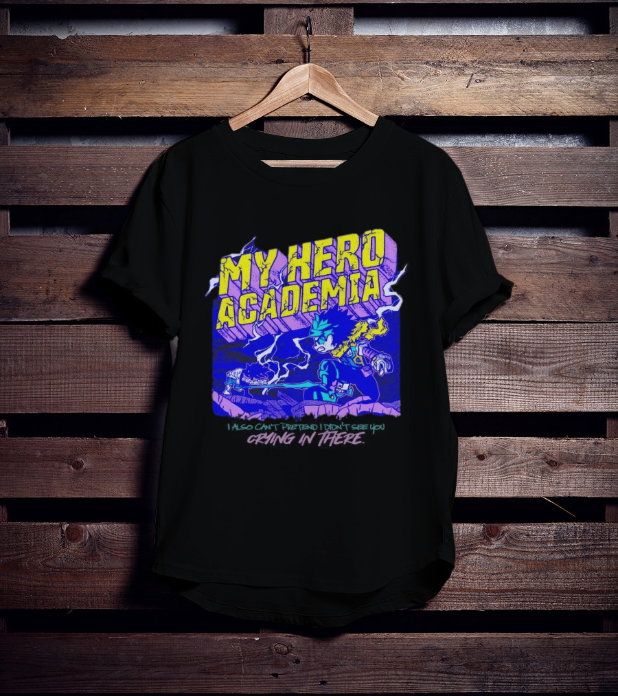 My Hero Academia Izuku Midoriya Crying In There Tomura Shigaraki T-Shirt