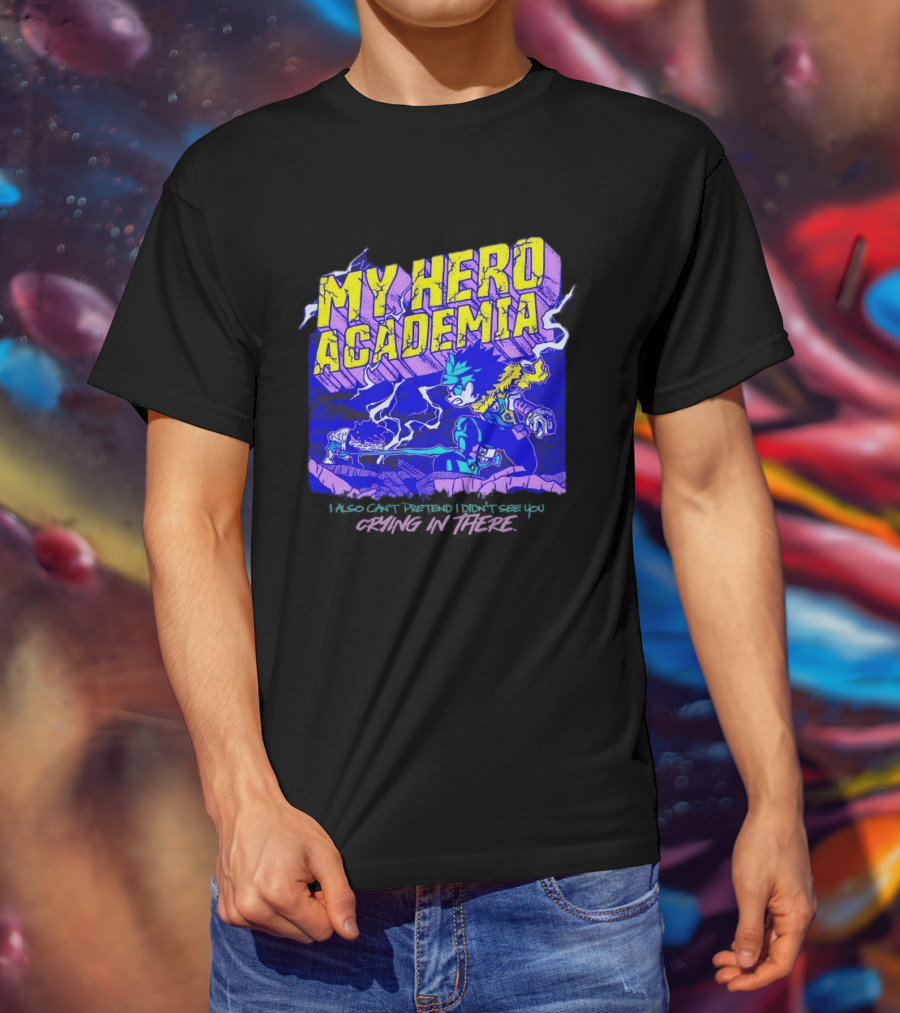 My Hero Academia Izuku Midoriya Crying In There Tomura Shigaraki T-Shirt