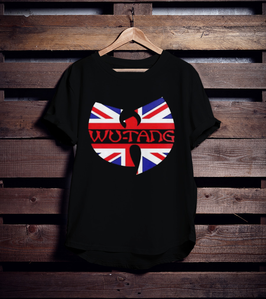 Wu Tang Clan Union Jack UK 2026 London Manchester Tour T-Shirt