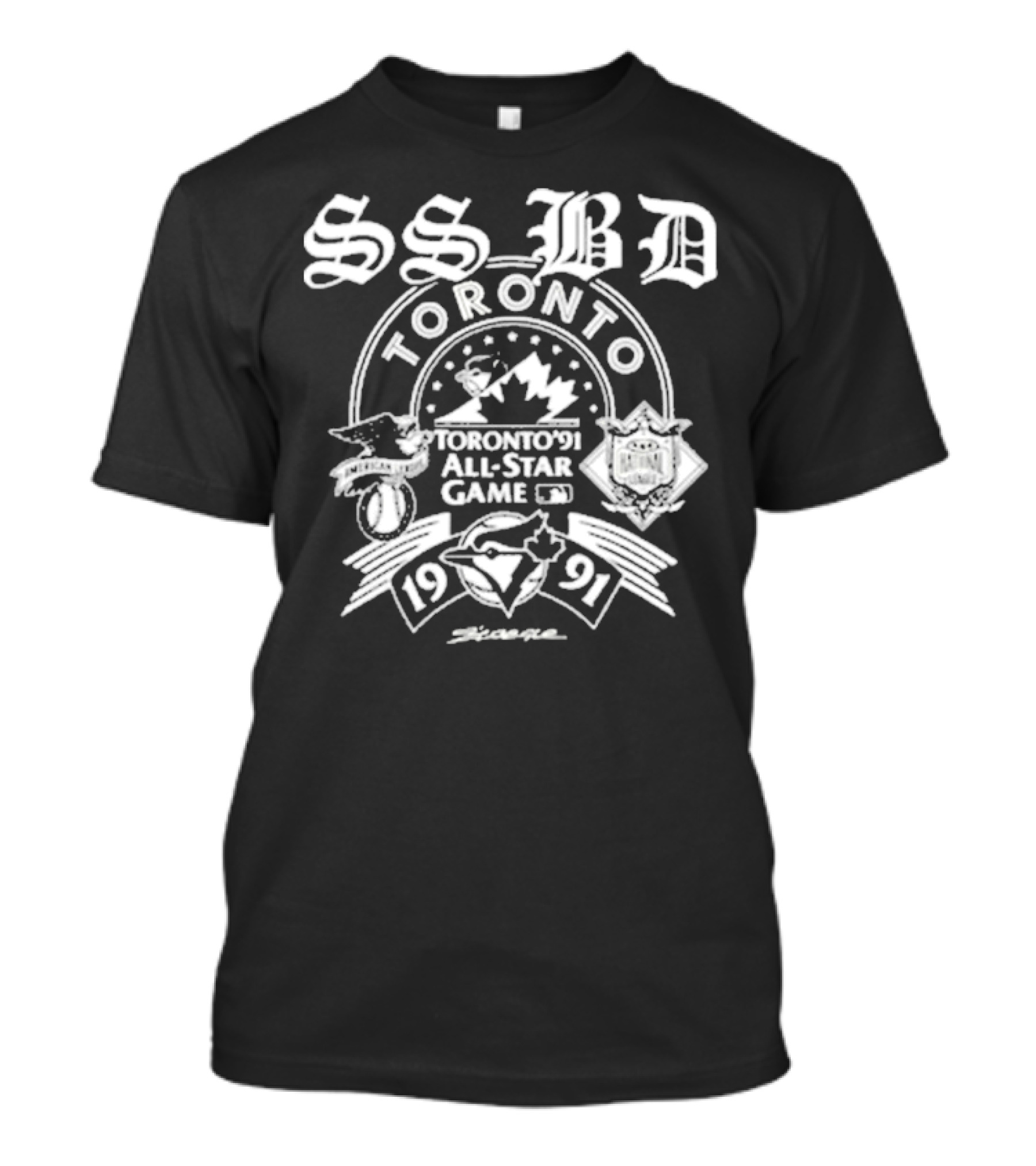 SSBD Toronto Blue Jays 1991 MLB All Star Game T-Shirt