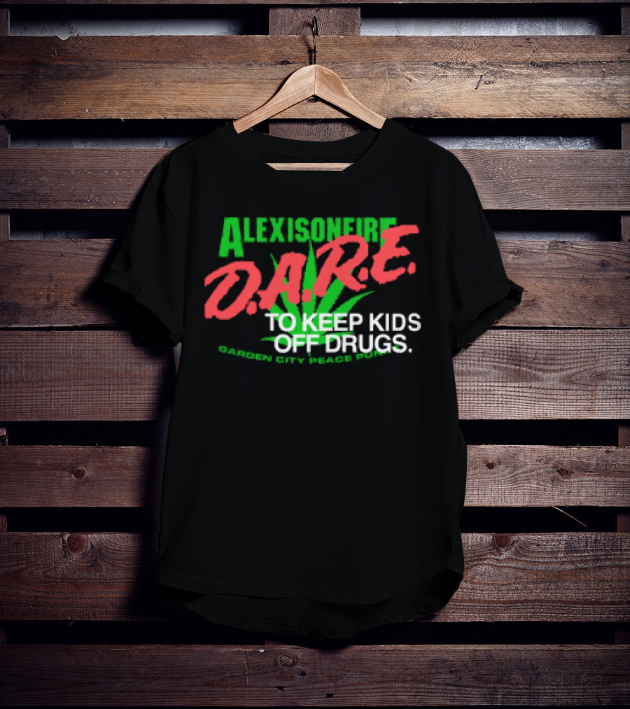 Alexisonfire DARE To Keep Kids Off Drugs Camden City Beach Patrol T-Shirt