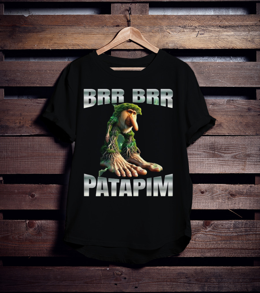 Brr Brr Patapim Tree Creature Fantasy Greenery T-Shirt