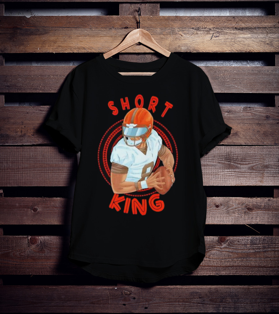 Cleveland Browns Short King Football Player Fan Favorite T-Shirt