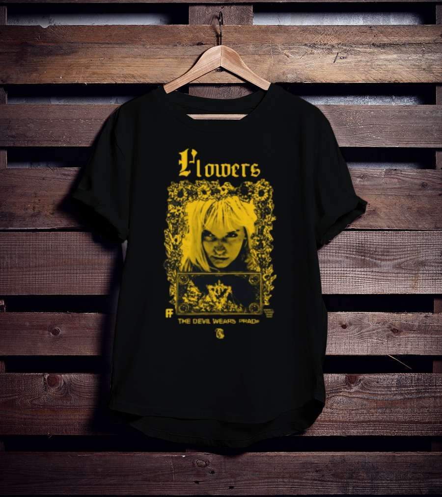 Flowers The Devil Wears Prada Eyes T-Shirt