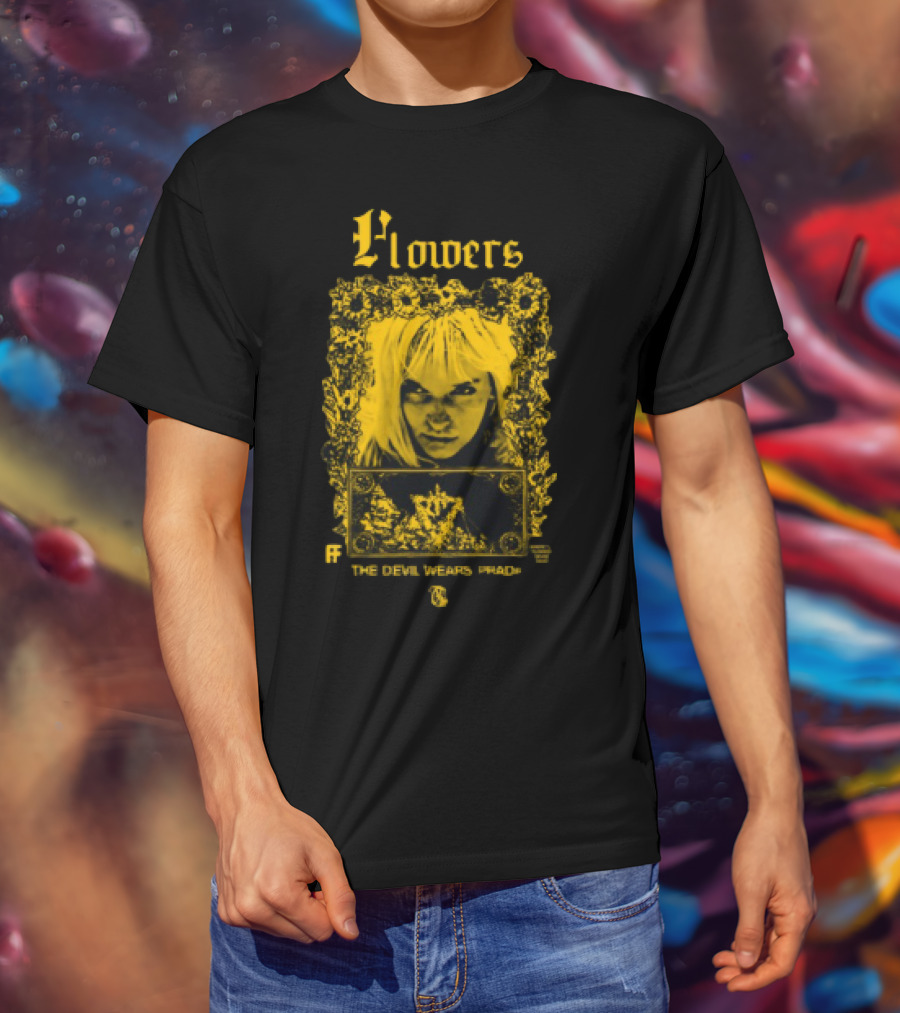 Flowers The Devil Wears Prada Eyes T-Shirt