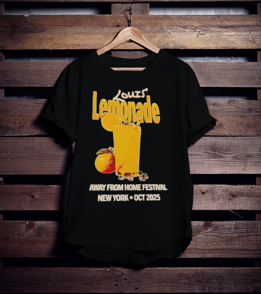 Louis’ Lemonade Away From Home Festival New York Oct 2025 T-Shirt