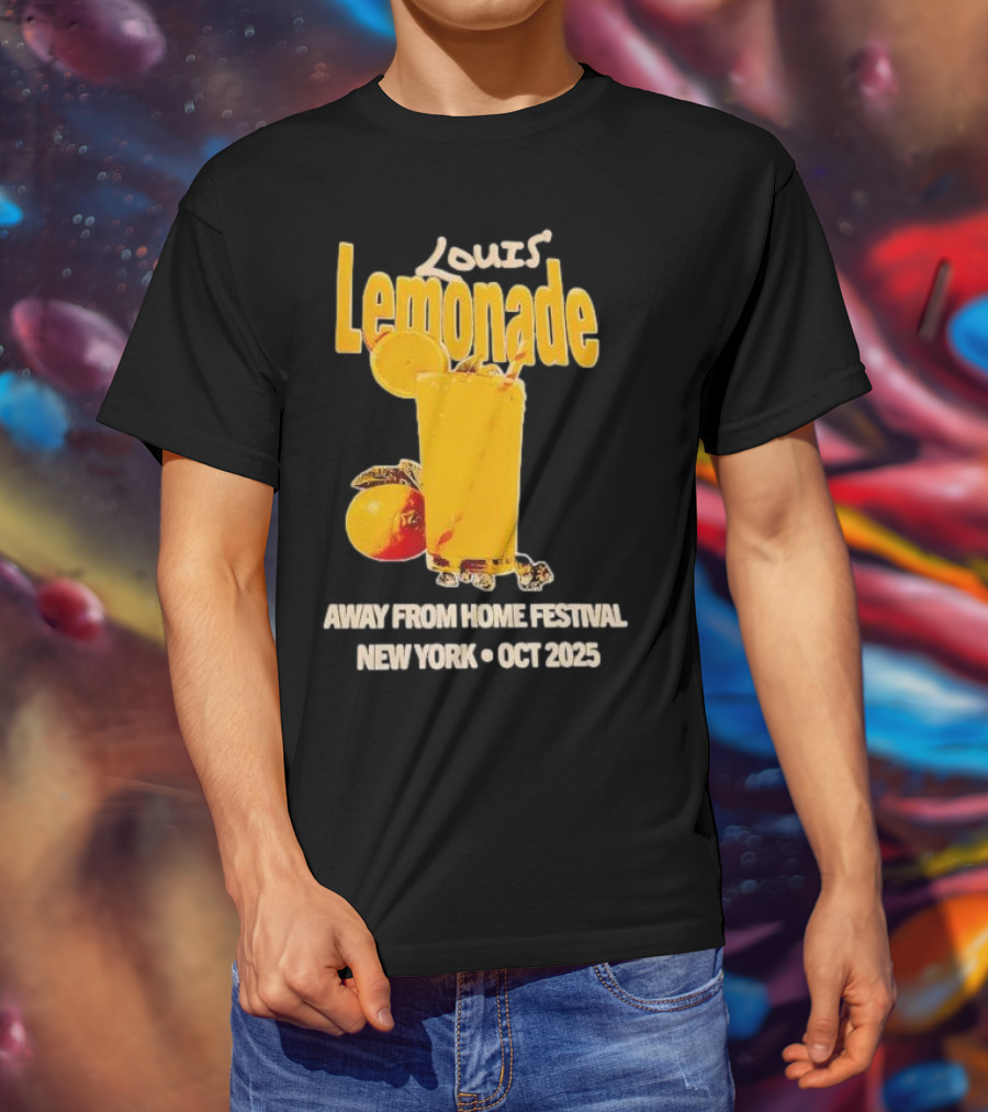Louis’ Lemonade Away From Home Festival New York Oct 2025 T-Shirt