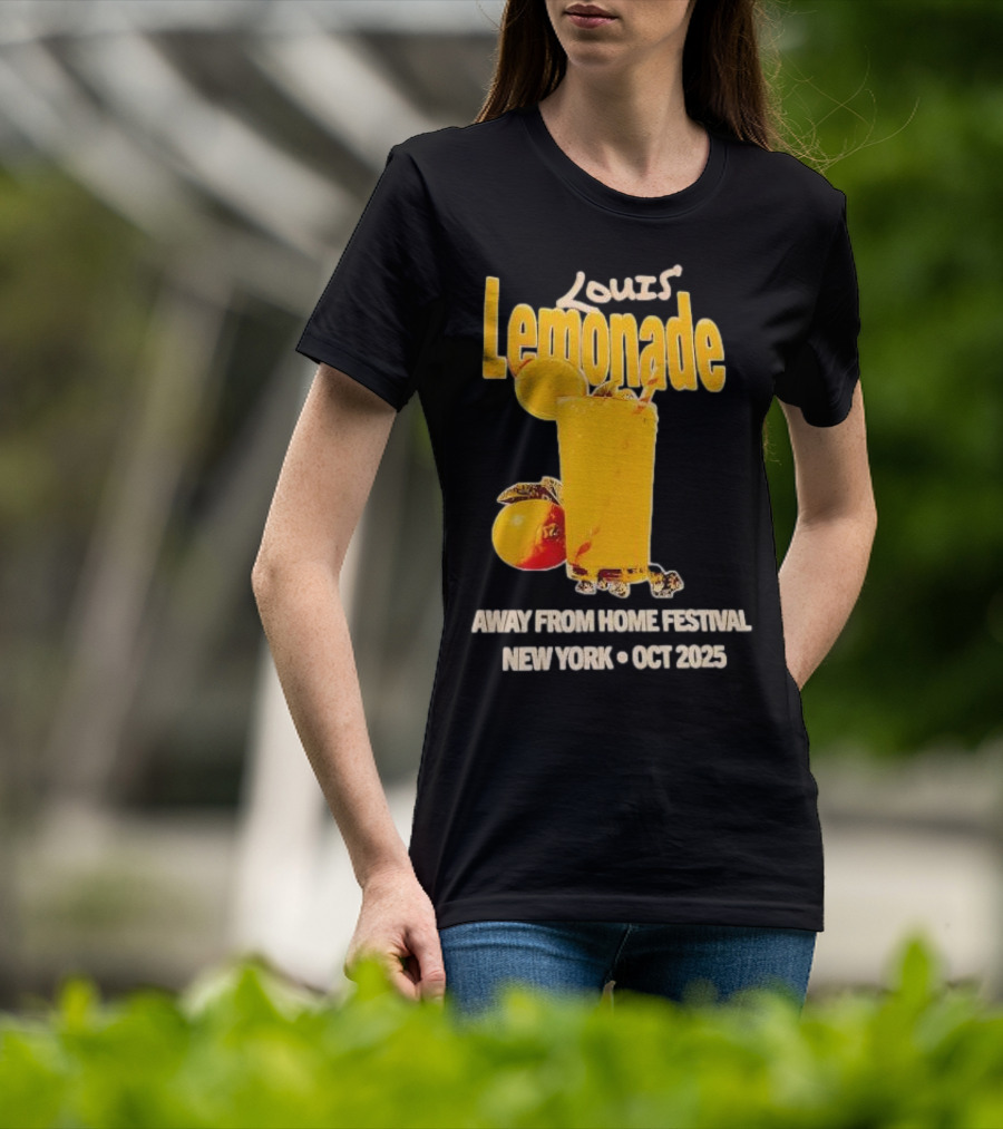 Louis’ Lemonade Away From Home Festival New York Oct 2025 T-Shirt