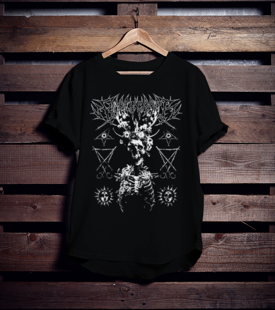 Midsommar Blasphemy Pagan Symbols Floral Ritual Nordic Patterns T-Shirt