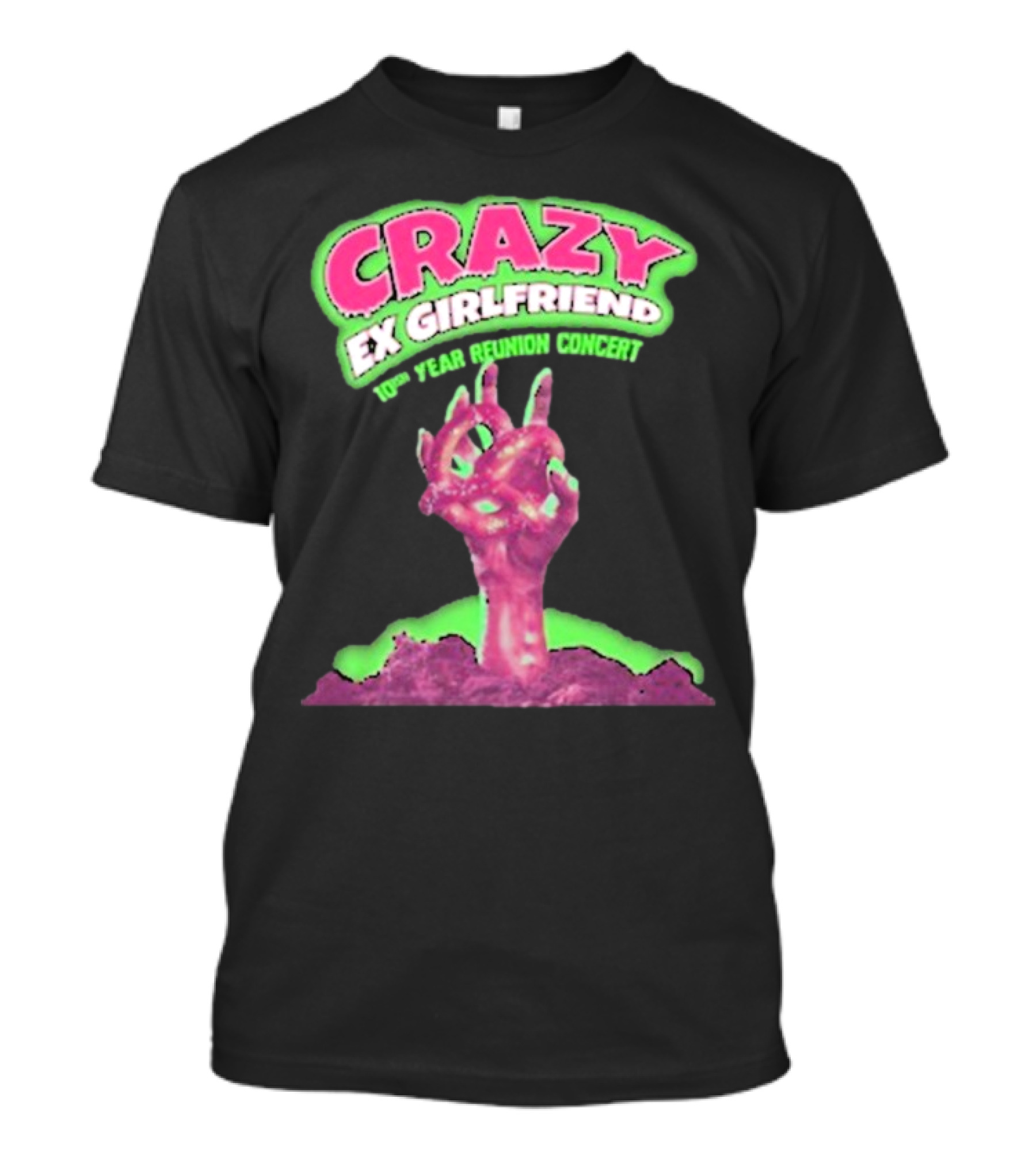 CRAZY EX GIRLFRIEND 10TH YEAR REUNION CONCERT HAND ICONIC RACHEL BLOOM DESIGN T-Shirt