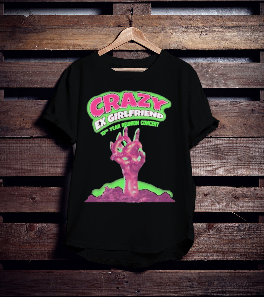 CRAZY EX GIRLFRIEND 10TH YEAR REUNION CONCERT HAND ICONIC RACHEL BLOOM DESIGN T-Shirt