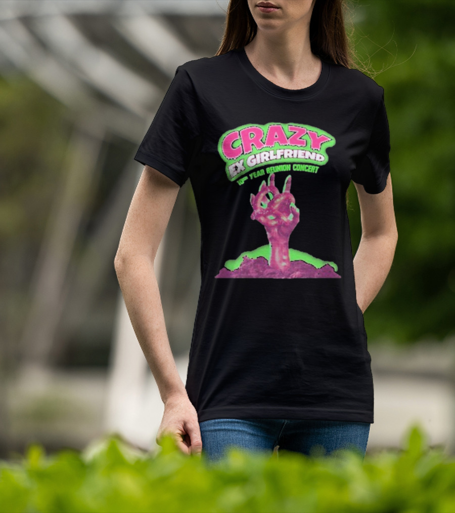 CRAZY EX GIRLFRIEND 10TH YEAR REUNION CONCERT HAND ICONIC RACHEL BLOOM DESIGN T-Shirt