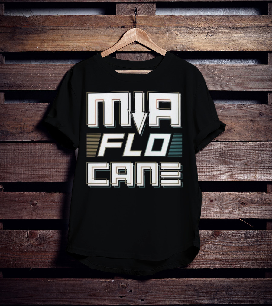 Miami Flo Cane Retro Neon Vibes T-Shirt