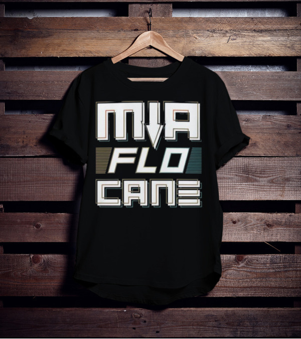 Miami Flo Cane Retro Neon Vibes T-Shirt