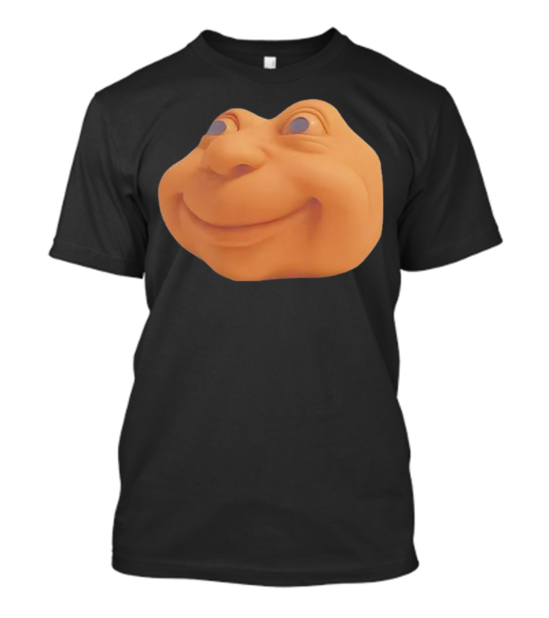 Halloween Costume Funny Expression Meme Face Pumpkin Head T-Shirt
