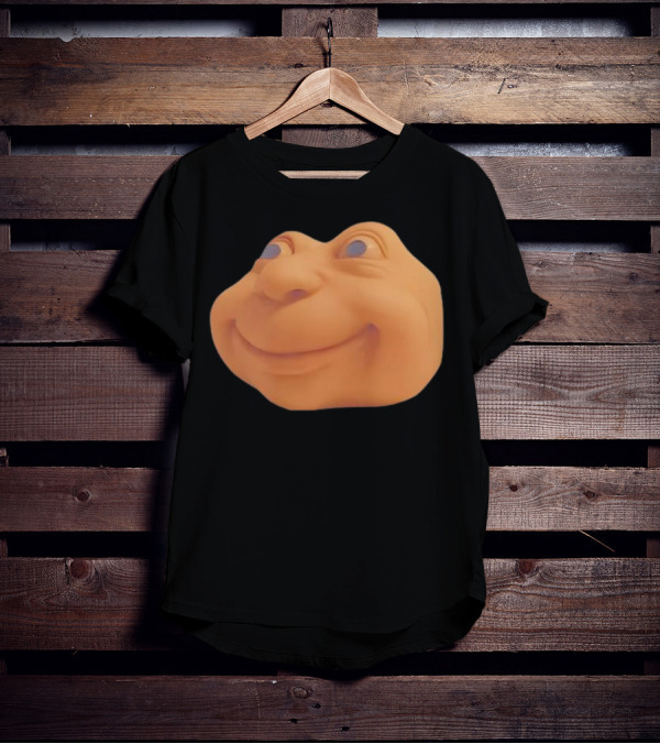 Halloween Costume Funny Expression Meme Face Pumpkin Head T-Shirt