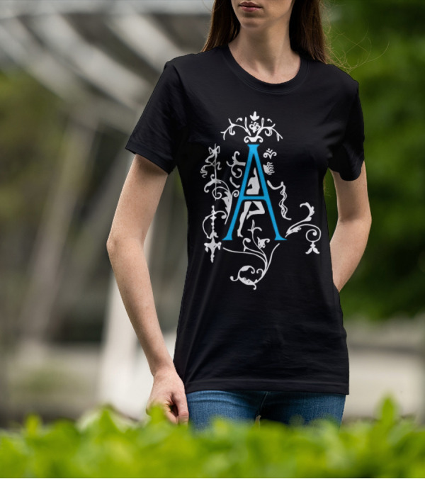 Addison Rae A Monogram With Floral Accents T-Shirt