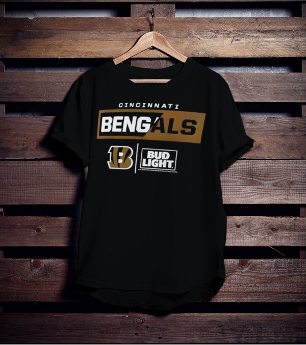 Cincinnati Bengals 13 Bud Light NFL Collaboration T-Shirt