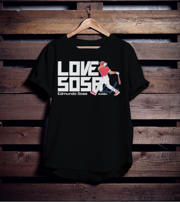 Edmundo Sosa Love Sosa Player Signature Collection T-Shirt