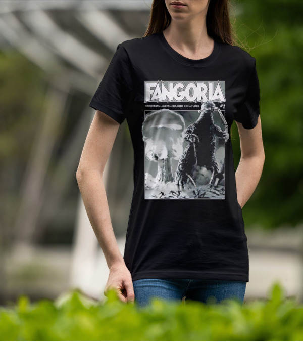 Fangoria Monsters Aliens Bizarre Creatures Godzilla T-Shirt
